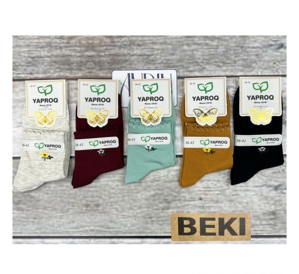 Шкарпетки жіночі, бавовна 10 шт (36-41 р) MuK_0386