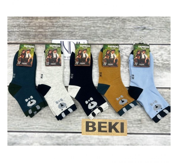 Шкарпетки дитячі, бавовна 10 шт (31-34 р) MuK_0210