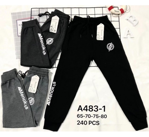 Спорт штаны для мальчиков 12 шт (65-80 см) трикотаж PaH_483-1