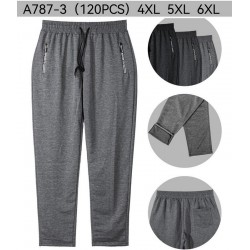 Спорт штаны мужские 12 шт (4-6XL) трикотаж PaH_787-3