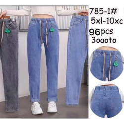 Джинси жіночі 6 шт (5-10XL) джинс PaH_785-1