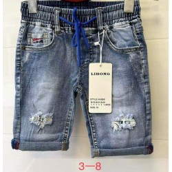 Шорти дитячі, джинс 6 шт (3-8 років) PaH_2600