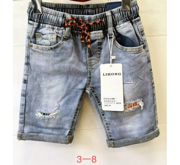 Шорти дитячі, джинс 6 шт (3-8 років) PaH_2601