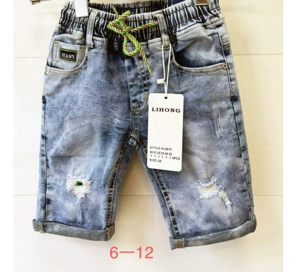 Шорти дитячі, джинс 6 шт (6-12 років) PaH_2615