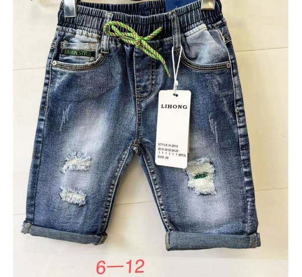 Шорти дитячі, джинс 6 шт (6-12 років) PaH_2612