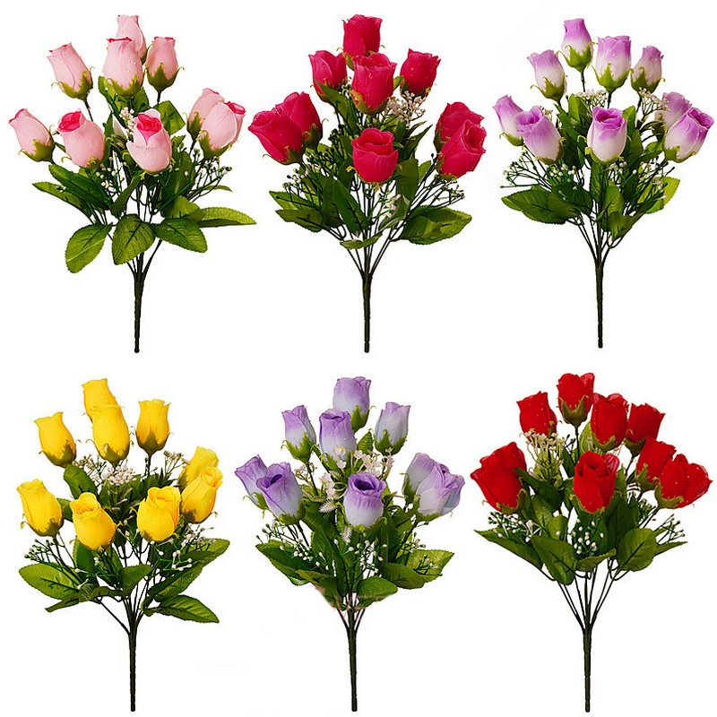 Букет троянди в бутоні (B142_NZ-035) 6 штук