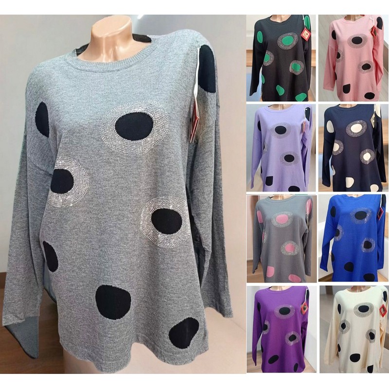 Свитер женский, кашемир 5 шт (56-60 р) RZ4492_24045