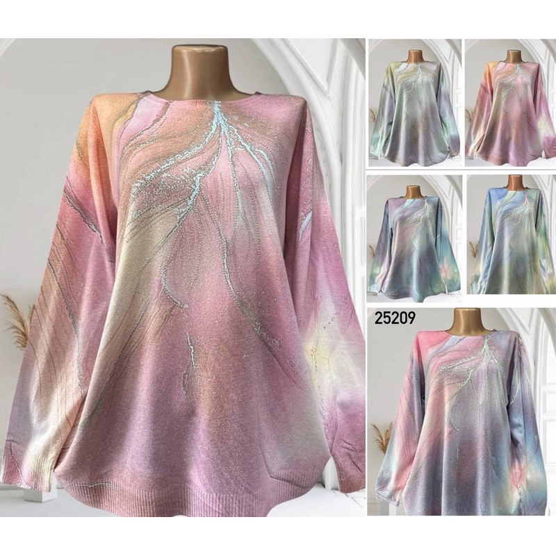 Светр жіночий 5 шт (48-54 р) кашемір RZ4492_25209