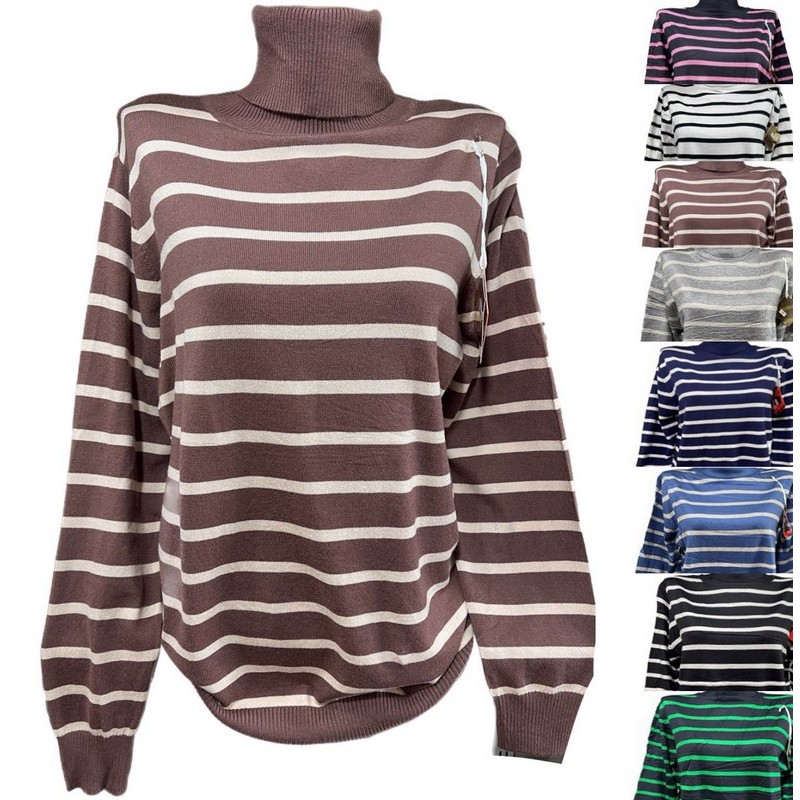 Светр жіночий, кашемір 5 шт (46-52 р) RZ4492_24001