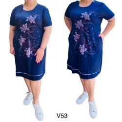 Сукня жіноча трикотаж 5 шт (5-8XL) SeR2152_V53