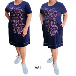 Сукня жіноча трикотаж 5 шт (5-8XL) SeR2152_V54