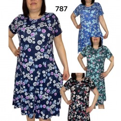 Платье женское трикотаж 5 шт (L-4XL) SeR2152_787