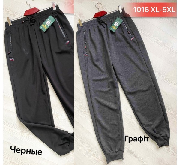 Спорт штани чоловічі, двунить 5 шт (1-5XL) SeR2152_1016