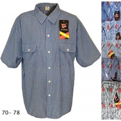 Рубашка мужская, трикотаж 5 шт (58-66 р) SeR2152_270445