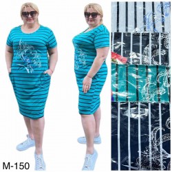 Сукня жіноча, коттон 5 шт (54-62 р) SeR2152_M-150