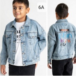 Куртка для мальчиков 6 шт. джинс (130-150 см) STO_6A