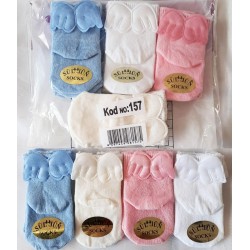 Носки для младенцев, коттон 12 шт (0-3 мес) ViT_157