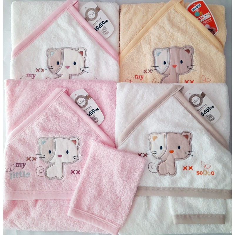 Полотенце для купания, махровое 1 шт (100х100 см) ViT_360