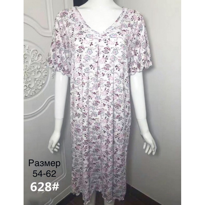 Ночная рубашка женская, бамбук 5 шт (54-62 р) ZeL1396_628b