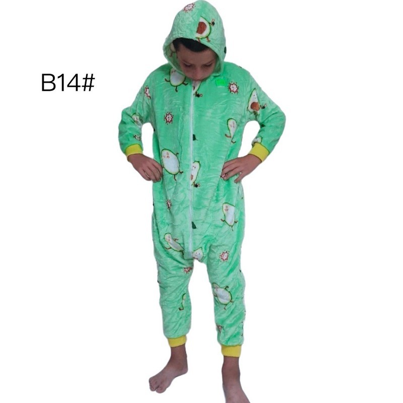 Піжама Кігурумі дитяча, велсофт 6 шт (110-140 см) ZeL1396_B14