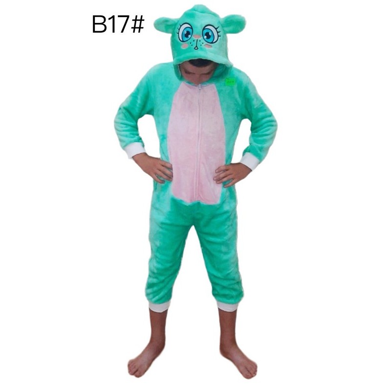 Піжама Кігурумі дитяча, велсофт 6 шт (110-140 см) ZeL1396_B17