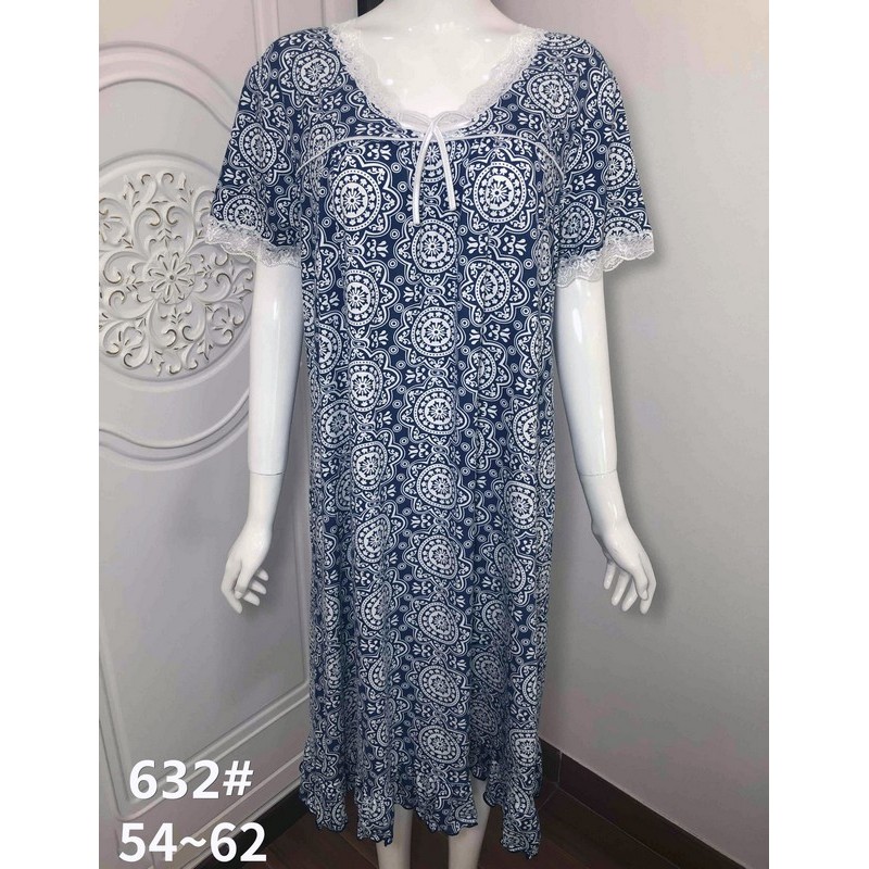 Ночная рубашка женская, бамбук 5 шт (54-62 р) ZeL1396_632a