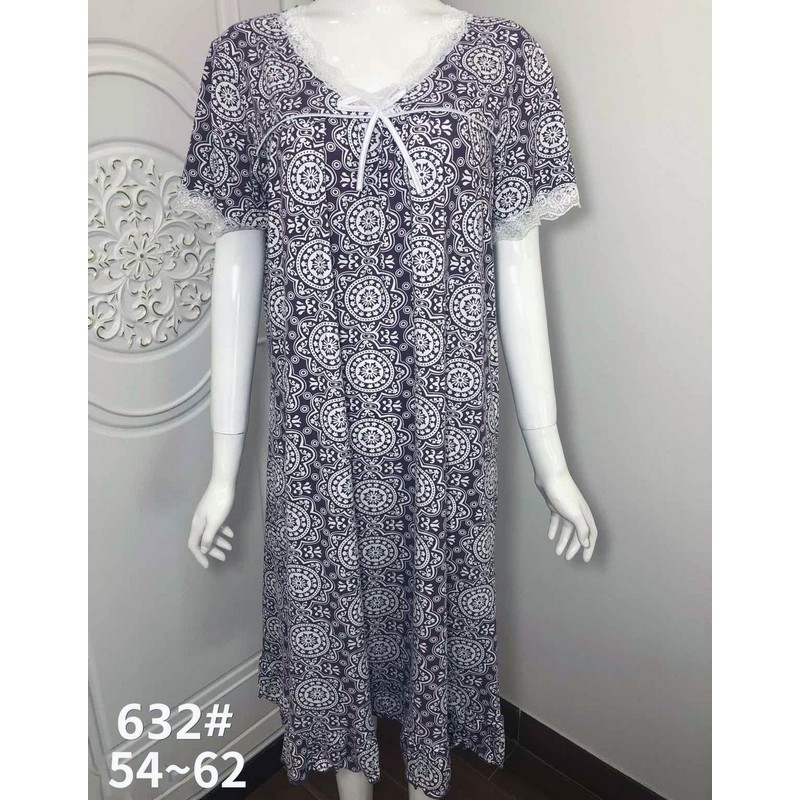 Ночная рубашка женская, бамбук 5 шт (54-62 р) ZeL1396_632b