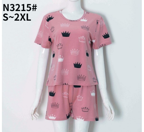 Пижама женская, бамбук 5 шт (S-2XL) ZeL1396_N3215