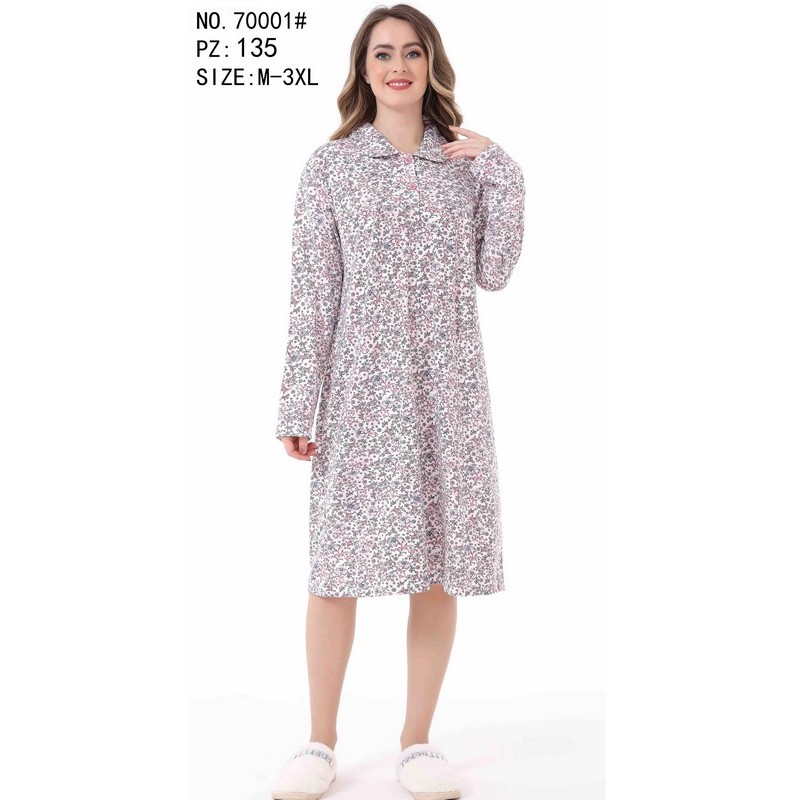 Нічна сорочка, байка/начіс 5 шт (54-62 р) ZeL1396_70001