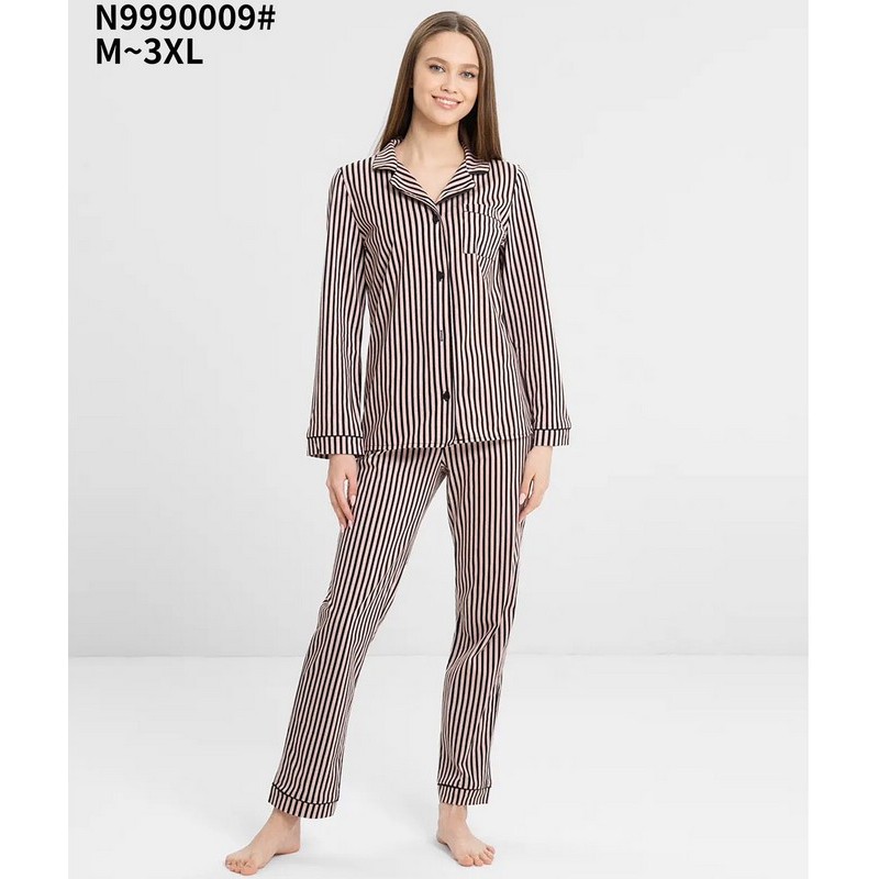 Пижама женская, бамбук 5 шт (M-3XL) ZeL1396_9990009