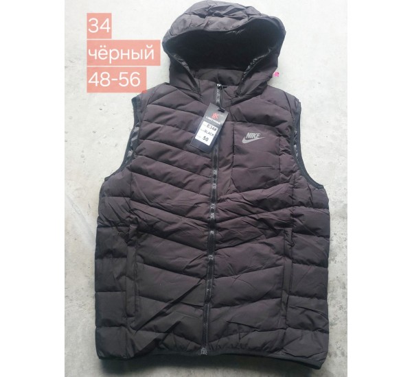 Безрукавка чоловіча, синтепон, 5 шт (48-56 р) BL3060_E34b