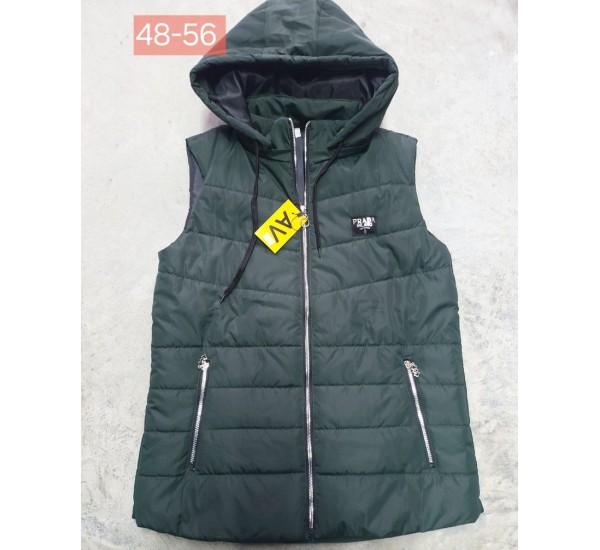 Безрукавка жіноча, синтепон, 5 шт (48-56 р) BL3060_211216