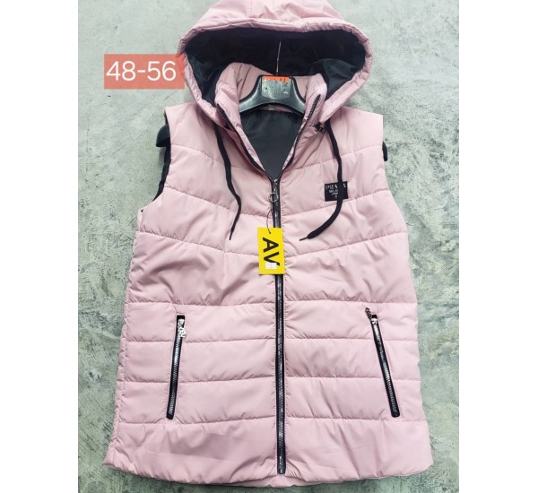 Безрукавка жіноча, синтепон, 5 шт (48-56 р) BL3060_211219