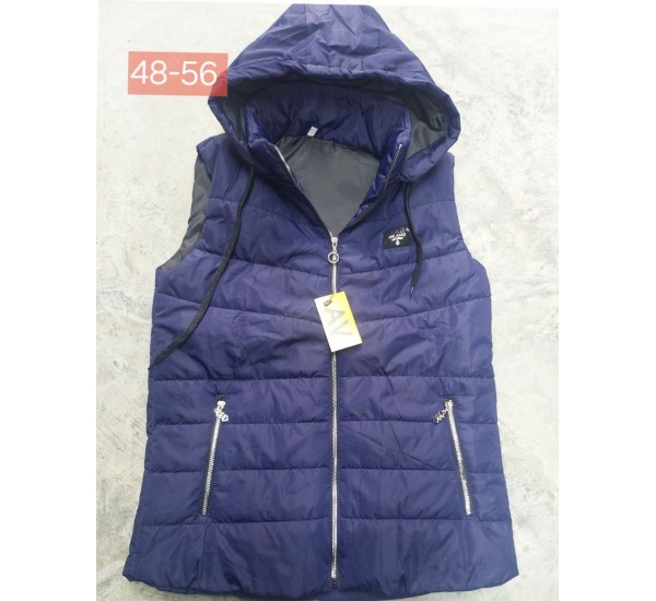 Безрукавка жіноча, синтепон, 5 шт (48-56 р) BL3060_211220