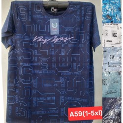 Футболка чоловіча, трикотаж, 5 шт (1-5XL) BL3060_A59