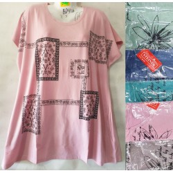 Футболка жіноча, трикотаж, 5 шт (5-8XL) BL3060_BD416