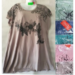 Футболка жіноча, трикотаж, 5 шт (5-8XL) BL3060_BD409