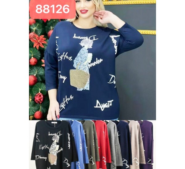 Свитер женский 5 шт (58-60 р) кашемир BL3036_88126
