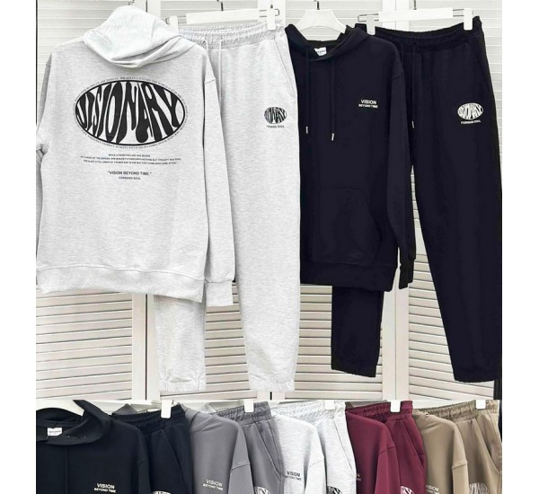 Спорт костюм мужской 4 шт (M-2XL) двунить BL3024_500222