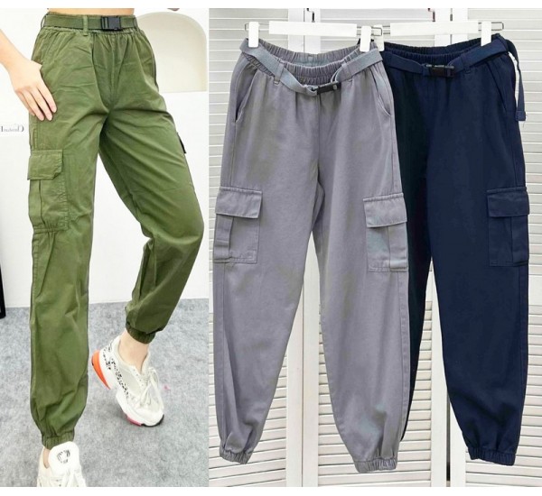 Брюки женские 6 шт (S-XL) коттон BL3024_5031