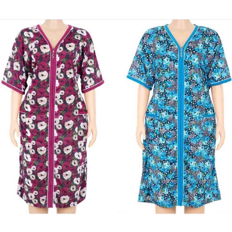 Халат жіночий, віскоза 5 шт (1-5XL) DLD_S15