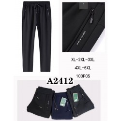 Спорт штаны мужские 5 шт (1-5XL) флис DLD_2412