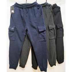 Спорт штаны мужские 5 шт (3-7XL) флис DLD_6083B