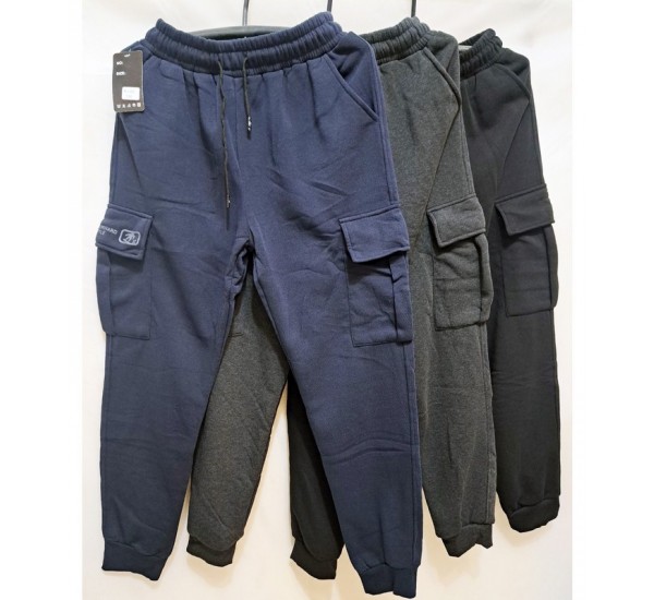 Спорт штаны мужские 5 шт (3-7XL) флис DLD_6083B