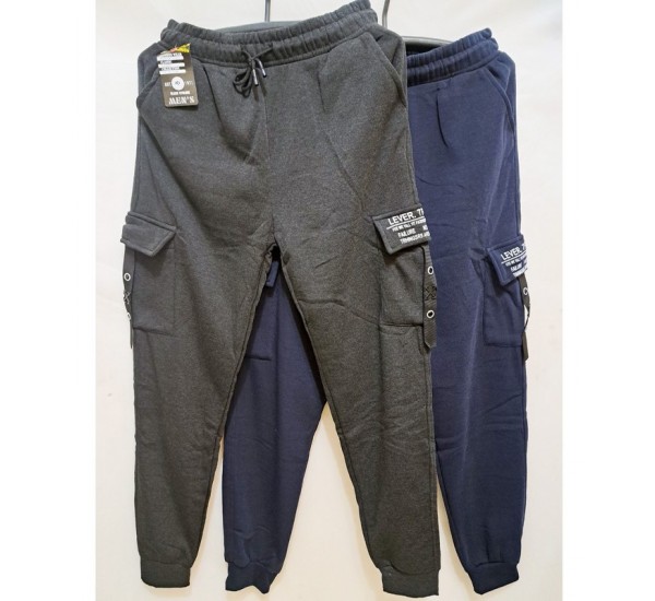 Спорт штаны мужские 5 шт (M-3XL) флис DLD_9831