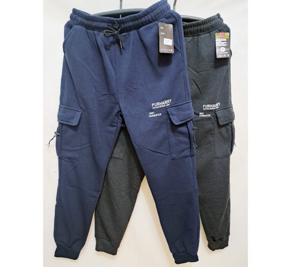 Спорт штаны мужские 5 шт (M-3XL) флис DLD_6085