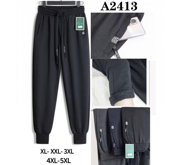 Спорт штаны мужские 5 шт (1-5XL) флис DLD_2413