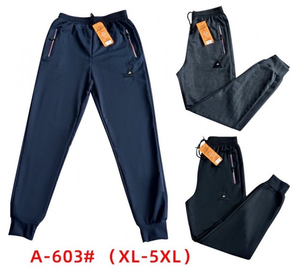 Спорт штани чоловічі 5 шт (1-5XL) трикотаж DLD_A-603