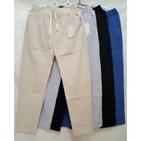 Брюки женские 6 шт (S-3XL) лён/коттон DLD_115