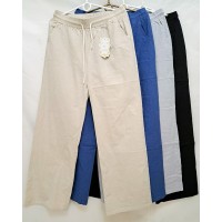 Брюки женские 6 шт (3-8XL) лён/коттон DLD_917